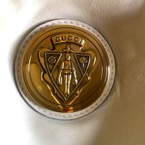 Gucci white Hysteria Bag